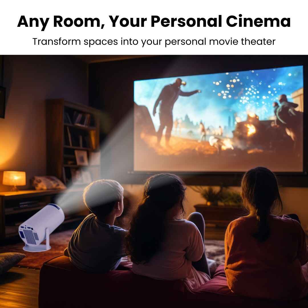 Zenith: Portable WiFi Enabled HD Smart Projector with Youtube, Netflix, Play Store & More - Image 3