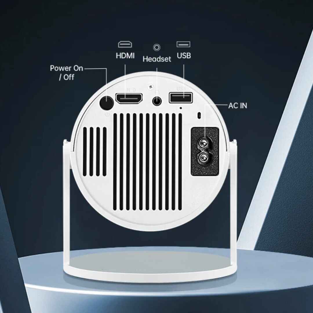 Zenith: Portable WiFi Enabled HD Smart Projector with Youtube, Netflix, Play Store & More - Image 2