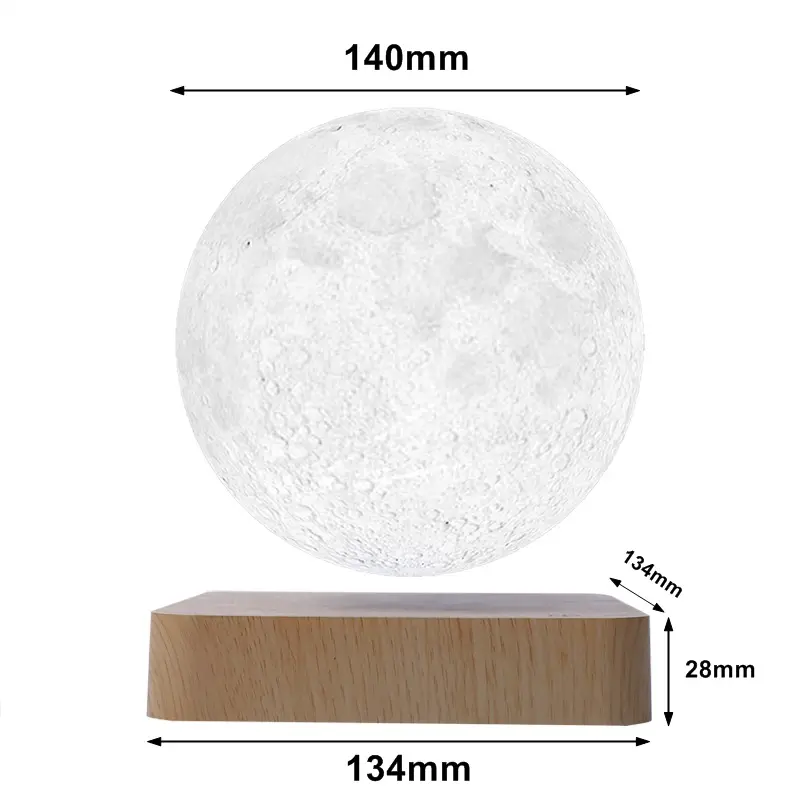 3D Moon Lamp – A Mesmerizing Lunar Glow - Image 5