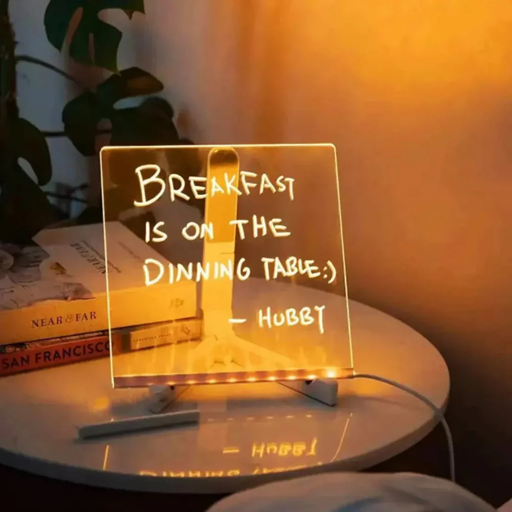 Message Board & Lamp - Image 2